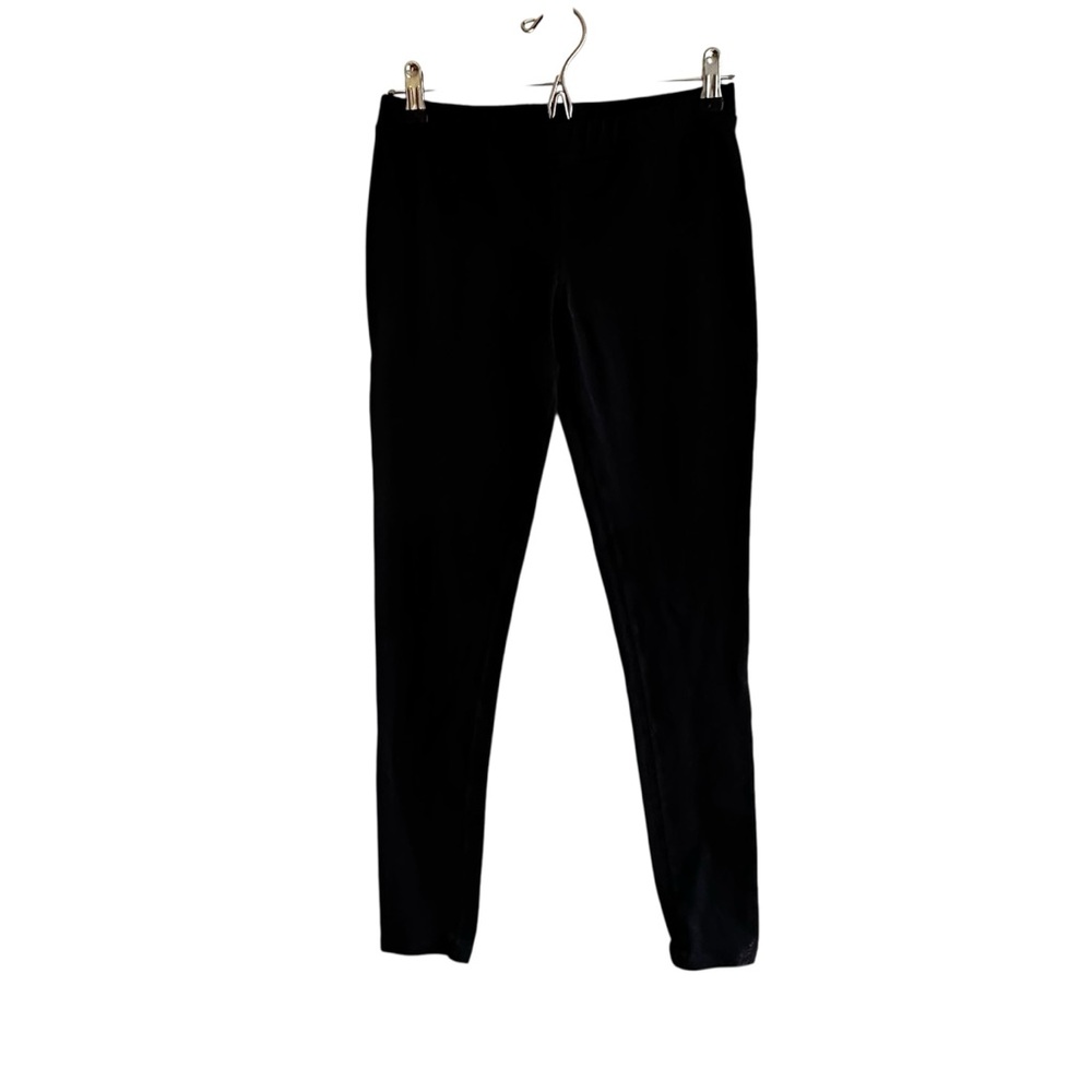 prAna Vintage Y2K Black Yoga Leggings Minimalist Boho Stretch Pants Size M
